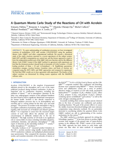 A Quantum Monte Carlo Study of the Reactions of CH with Acrolein