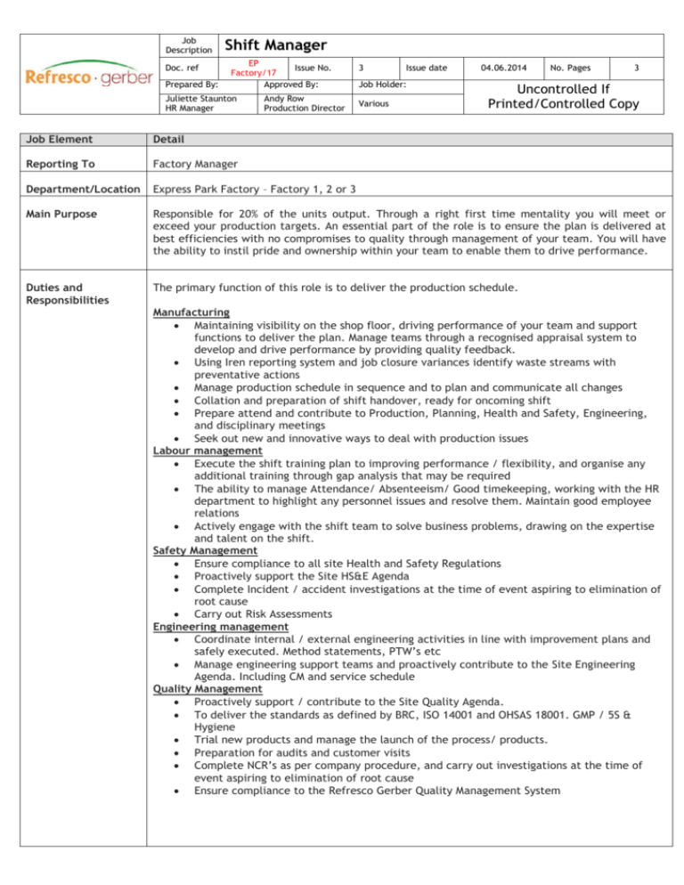 description-shift-manager