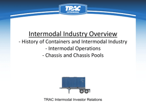 Intermodal Industry Overview
