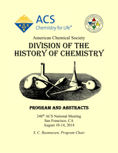 Program and Abstracts Fall 2014