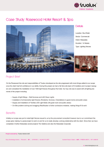 Case Study: Rosewood Hotel Resort & Spa