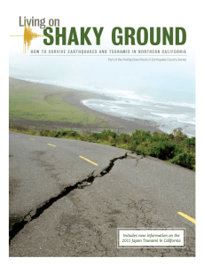 Living on Shaky Ground - Humboldt State University