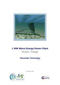 1 MW Wave Energy Power Plant