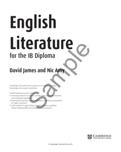 Literature Sample - Education & Schools Resources