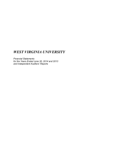 west virginia university - West Virginia Higher Education Policy