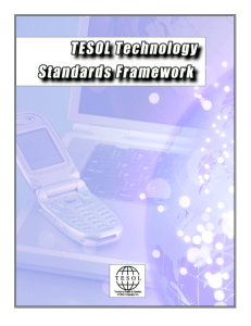 TESOL Technology Standards Framework