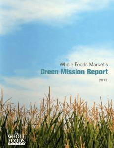 Green Mission Report