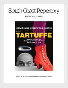 playgoer's guide - South Coast Repertory