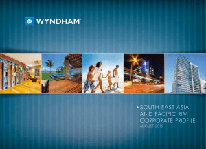 corporate profile - Wyndham Vacation Resorts Asia Pacific