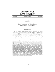 View PDF - Connecticut Law Review