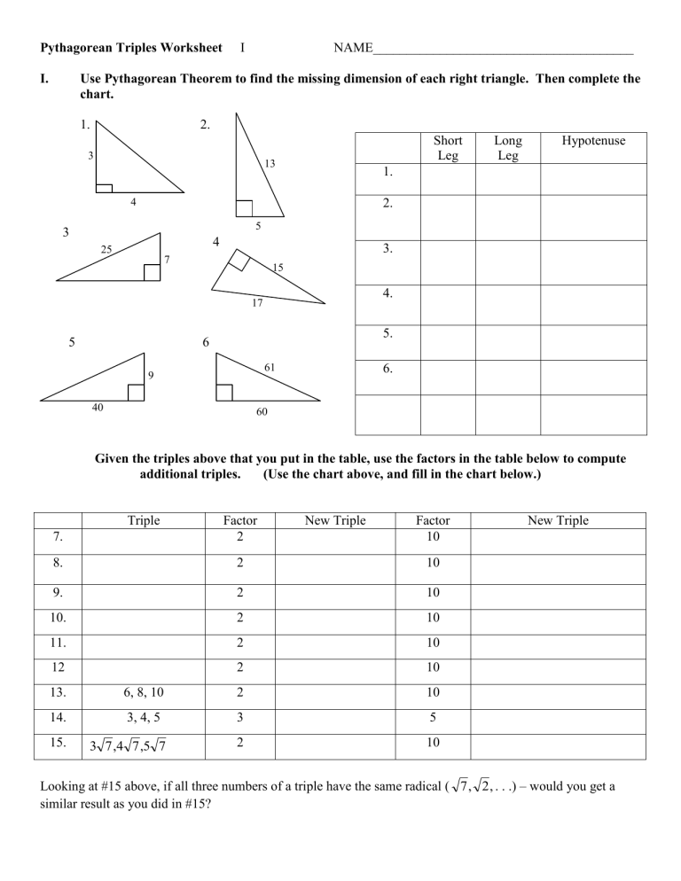 pythagorean-triples-worksheet-i