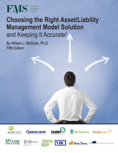 Choosing the Right Asset/Liability Management Model Solution