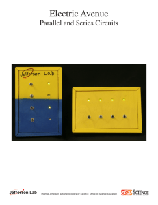 Parallel and Series Circuits