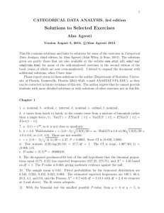 Solutions to Selected Exercises