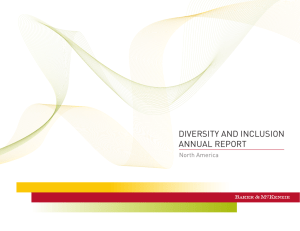 Diversity and Inclusion Annual Report