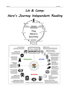 Lit & Comp: Hero's Journey Independent Reading
