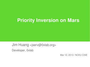 Priority Inversion on Mars