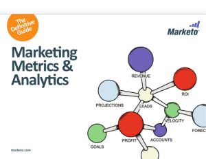 Marketing Metrics & Analytics