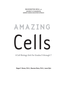 Amazing Cells - Genome Sciences Education Outreach