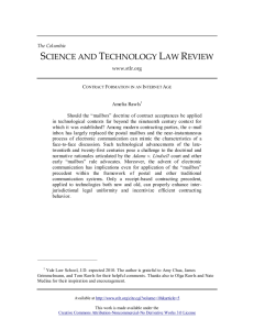 View in PDF - Columbia Science and Technology Law Review