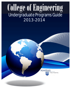 Undergraduate Programs Guide - College of Engineering