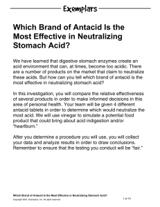 Which Brand of Antacid Is the Most Effective in