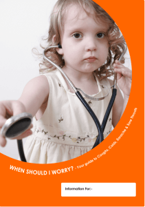 When Should I Worry? Booklet