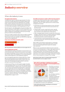 Industry overview - InterContinental Hotels Group