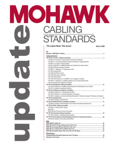 cabling standards
