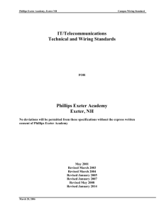 IT/Telecommunications Technical and Wiring Standards Phillips