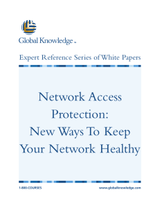 Network Access Protection: New Ways To Keep Your