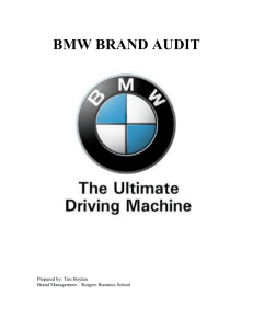 BMW BRAND AUDIT