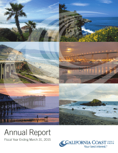 Annual Report - California Coast Credit Union