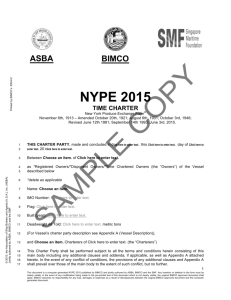 NYPE 2015 Sample Copy