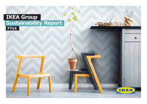 the 2014 IKEA Sustainability Report PDF