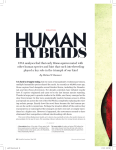 Human Hybrids
