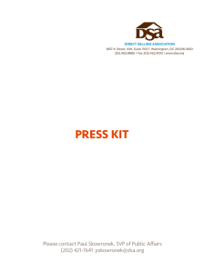 press kit - Direct Selling Association