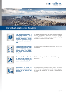 Individual Application Services