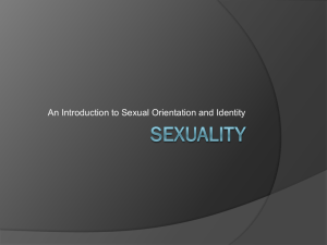 An Introduction to Sexual Orientation and Identity