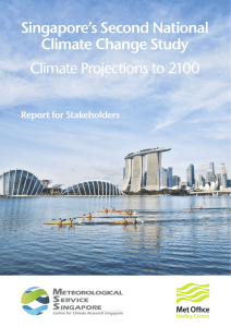 Report for Stakeholders - Centre for Climate Research Singapore