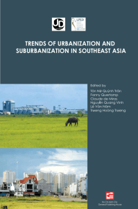 Trends of urbanization and suburbanization in