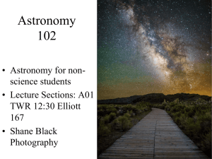 Astronomy 102