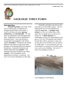 GEOLOGIC STRUCTURES