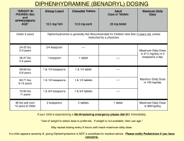 Calculations Worksheet