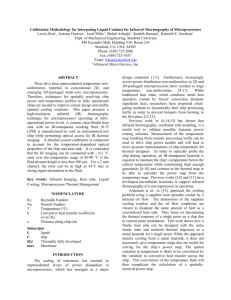 Calibration Methodology for Interposing Liquid Coolants in Infrared