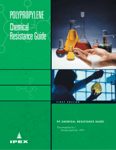 POLYPROPYLENE Chemical Resistance Guide