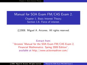 Manual for SOA Exam FM/CAS Exam 2.