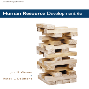 Human Resource Development, 6th ed.
