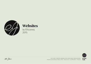Websites - Ellis Jones