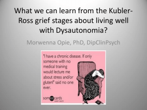 What we can learn from the Kubler-Ross grief stages about living